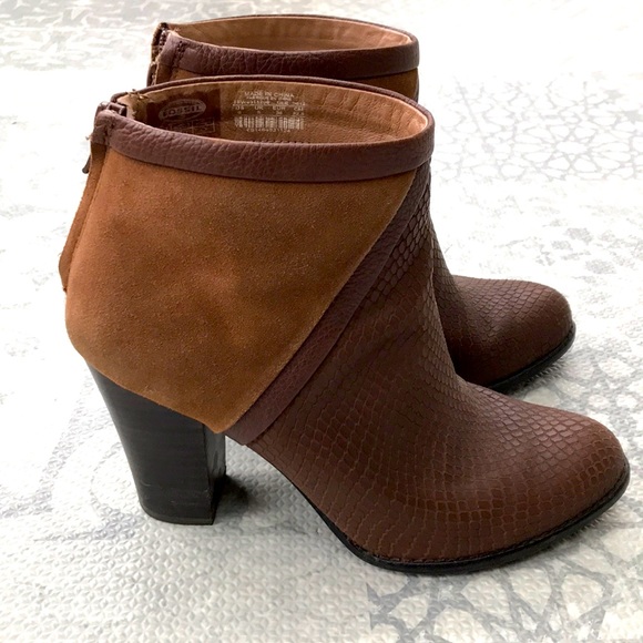 Brown ankle boots - Picture 2 of 5